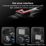Videocamera digitale 4K zoomabile da 5600 pixel, With Microphone