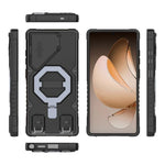 Custodia con cinturino e protezione fotocamera MagSafe per Samsung Galaxy S25
