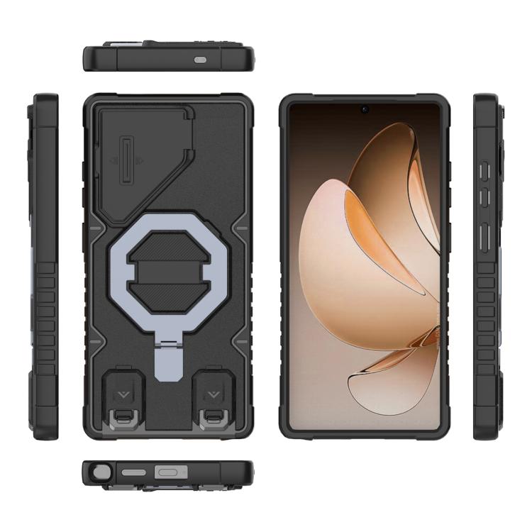 Custodia con cinturino e protezione fotocamera MagSafe per Samsung Galaxy S25