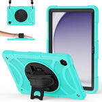 Custodia ibrida in silicone con supporto per Samsung Galaxy Tab A11+ e A9+