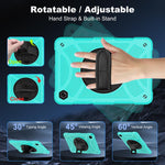 Custodia ibrida in silicone con supporto per Samsung Galaxy Tab A11+ e A9+