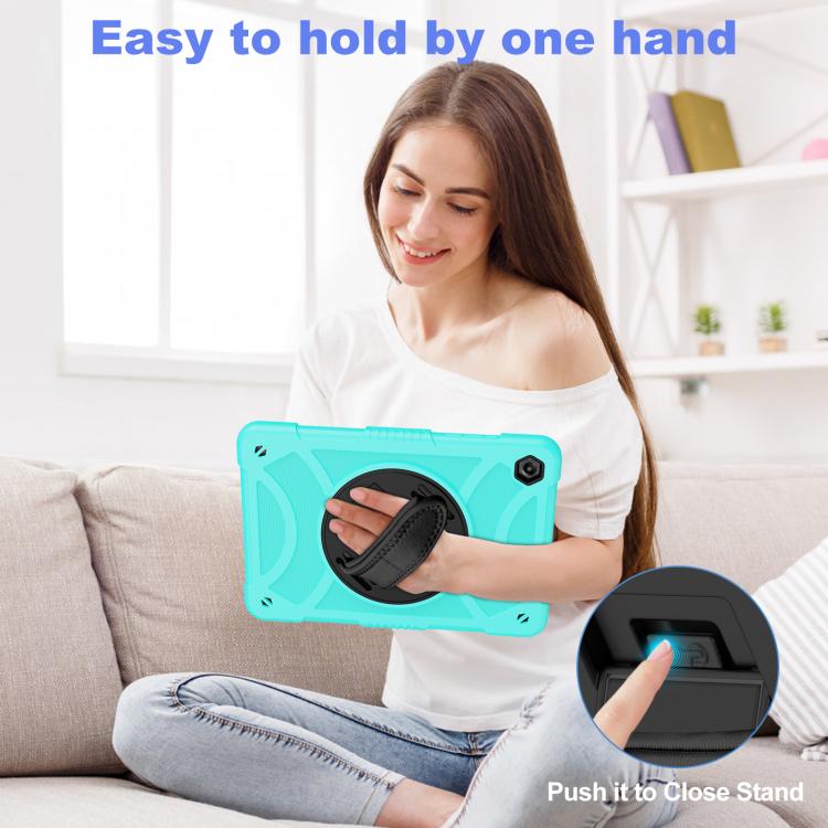 Custodia ibrida in silicone con supporto per Samsung Galaxy Tab A11+ e A9+