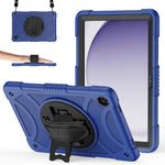 Custodia ibrida in silicone con supporto per Samsung Galaxy Tab A11+ e A9+