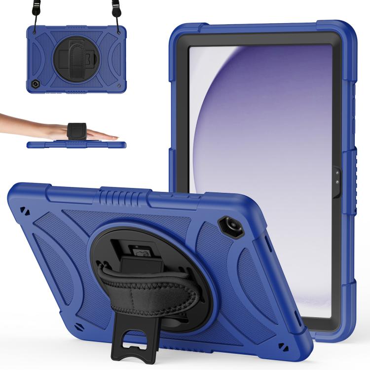 Custodia ibrida in silicone con supporto per Samsung Galaxy Tab A11+ e A9+