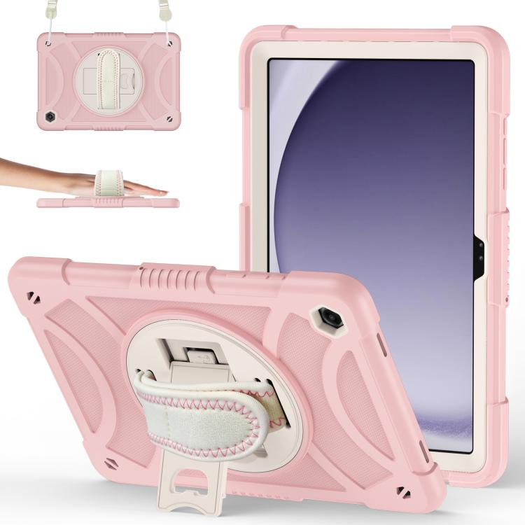 Custodia ibrida in silicone con supporto per Samsung Galaxy Tab A11+ e A9+