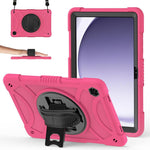 Custodia ibrida in silicone con supporto per Samsung Galaxy Tab A11+ e A9+
