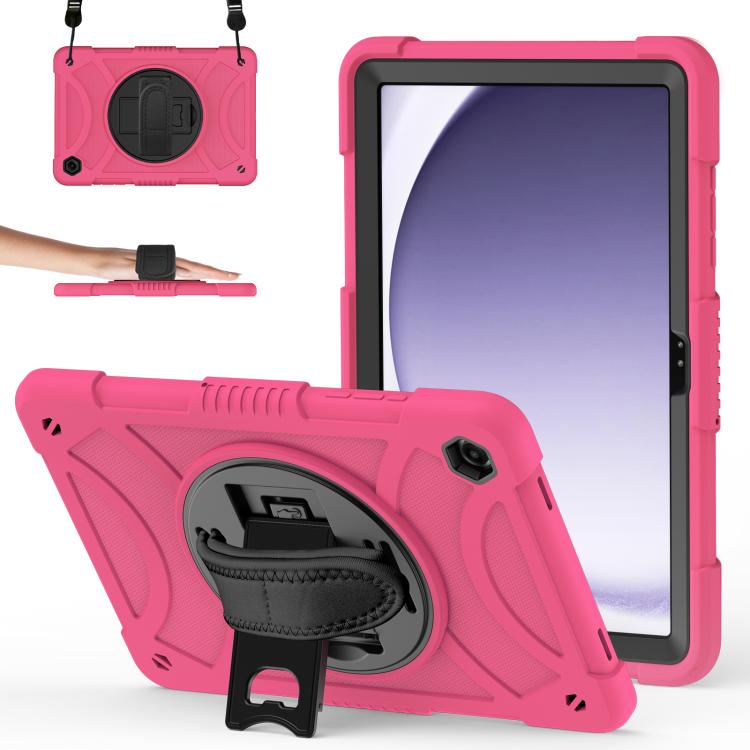 Custodia ibrida in silicone con supporto per Samsung Galaxy Tab A11+ e A9+