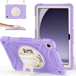 Custodia ibrida in silicone con supporto per Samsung Galaxy Tab A11+ e A9+