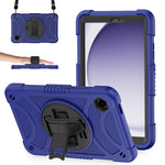 Custodia ibrida in silicone con supporto per Samsung Galaxy Tab A11+ e A9+