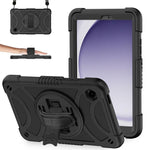 Custodia ibrida in silicone con supporto per Samsung Galaxy Tab A11+ e A9+