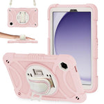 Custodia ibrida in silicone con supporto per Samsung Galaxy Tab A11+ e A9+