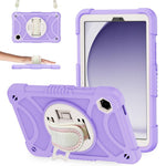 Custodia ibrida in silicone con supporto per Samsung Galaxy Tab A11+ e A9+