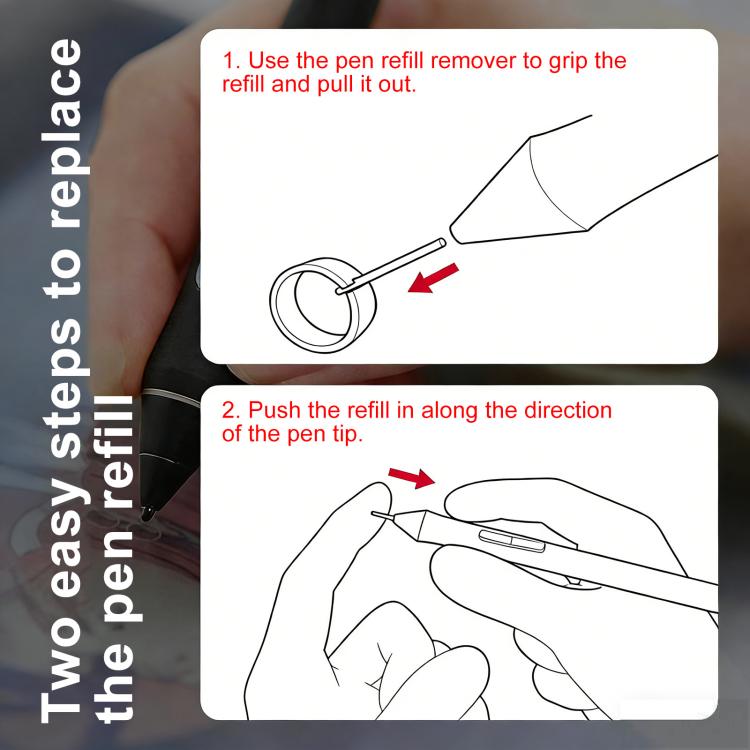 Penna stilo magnetica universale con funzione gomma