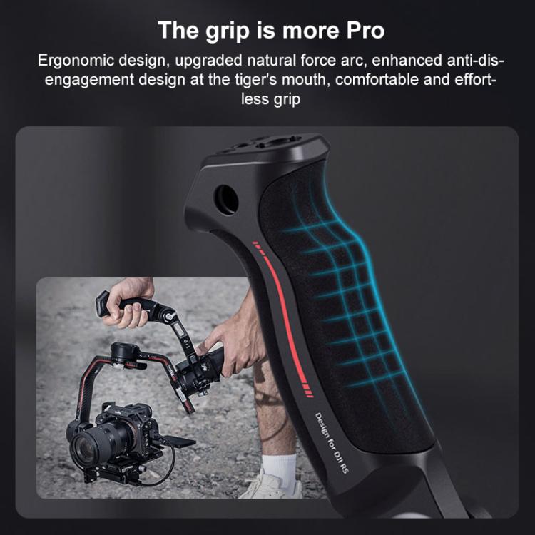 Supporto gimbal SmallRig per DJI RS3 Mini con piastra Arca-Swiss