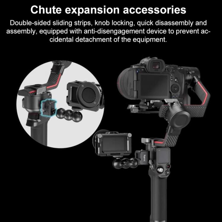 Supporto gimbal SmallRig per DJI RS3 Mini con piastra Arca-Swiss