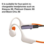 Adattatore Type-C a 4 pin per auricolari a conduzione ossea