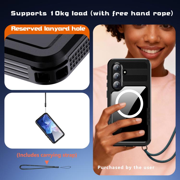 Custodia impermeabile RedPepper IP68 con tripla protezione MagSafe per Samsung