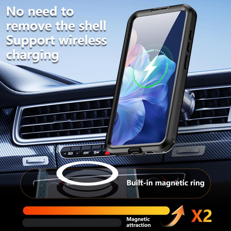 Custodia impermeabile RedPepper IP68 con tripla protezione MagSafe per Samsung