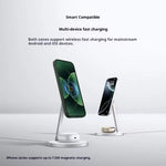 Caricabatterie wireless magnetico Xiaomi 30W 2 in 1