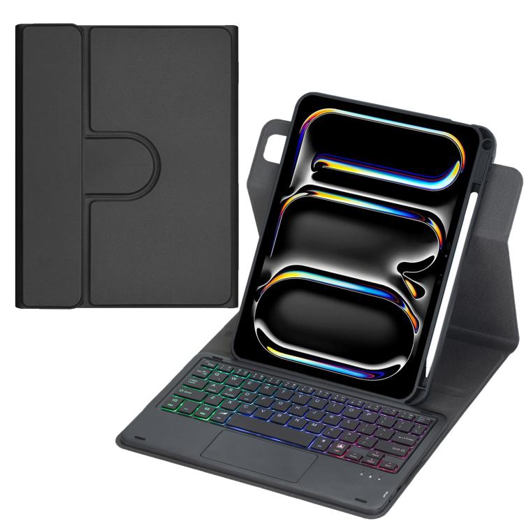 Custodia tablet in pelle con tastiera Bluetooth per iPad Pro 11