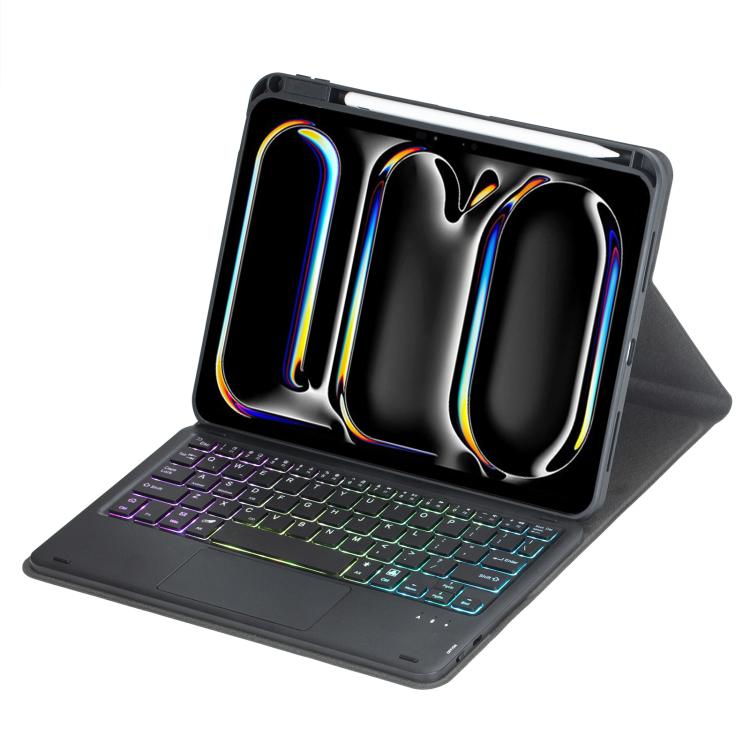 Custodia tablet in pelle con tastiera Bluetooth per iPad Pro 11
