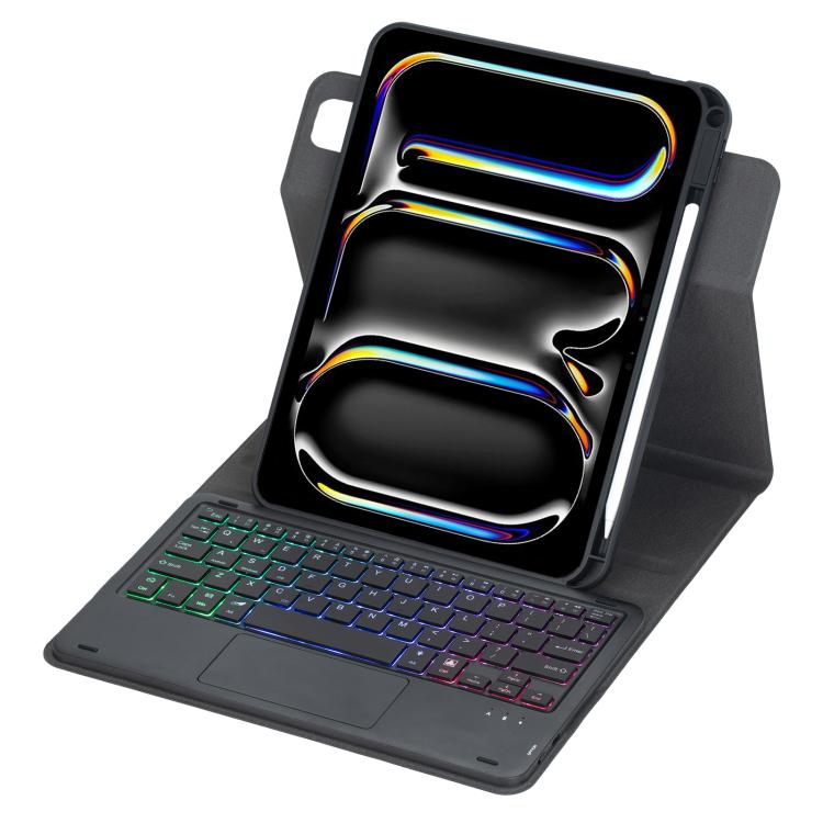 Custodia tablet in pelle con tastiera Bluetooth per iPad Pro 11