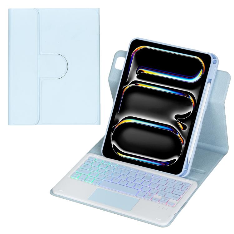 Custodia tablet in pelle con tastiera Bluetooth per iPad Pro 11