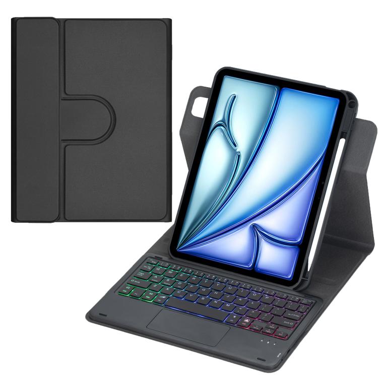Custodia tablet in pelle con tastiera Bluetooth per iPad Pro 11