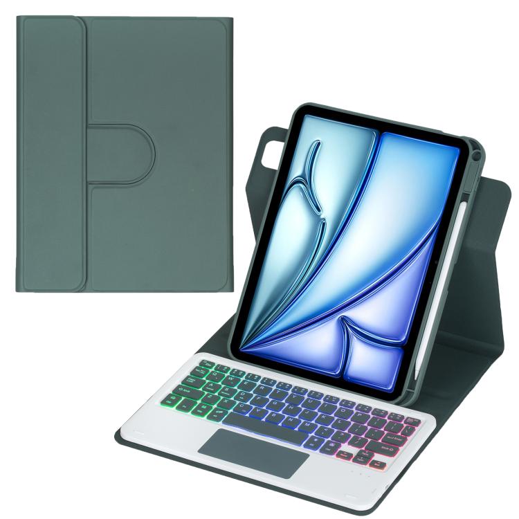 Custodia tablet in pelle con tastiera Bluetooth per iPad Pro 11