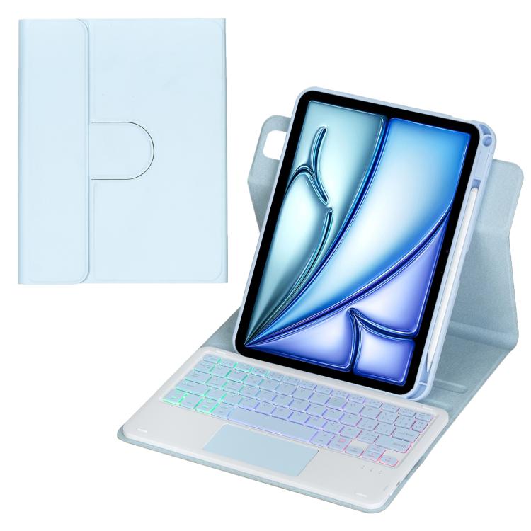Custodia tablet in pelle con tastiera Bluetooth per iPad Pro 11