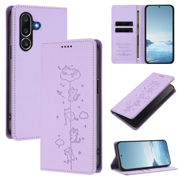 Custodia in ecopelle con protezione RFID per Samsung Galaxy M36 e M56 5G