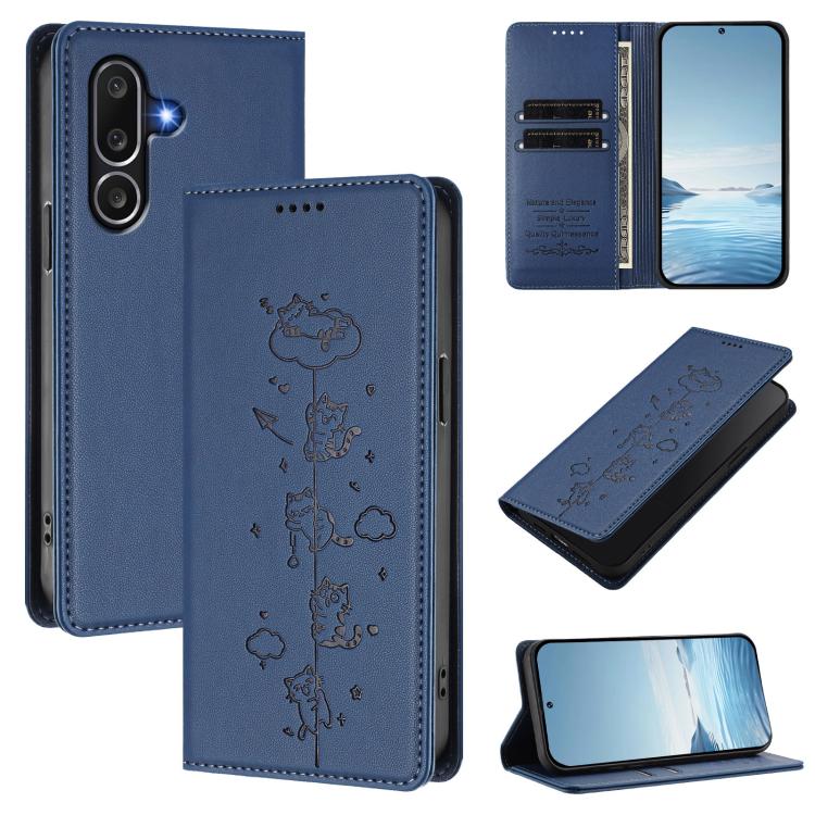 Custodia in ecopelle con protezione RFID per Samsung Galaxy M36 e M56 5G