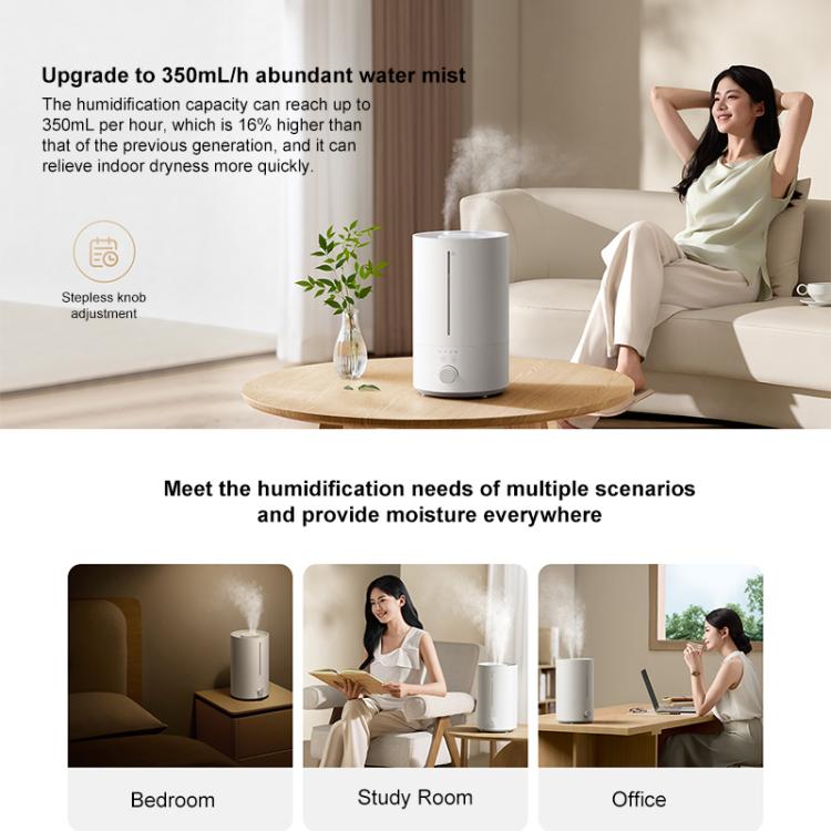 Umidificatore Xiaomi Mijia 4,5L con timer e nebbia 360°