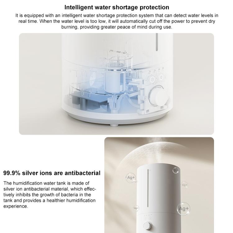 Umidificatore Xiaomi Mijia 4,5L con timer e nebbia 360°