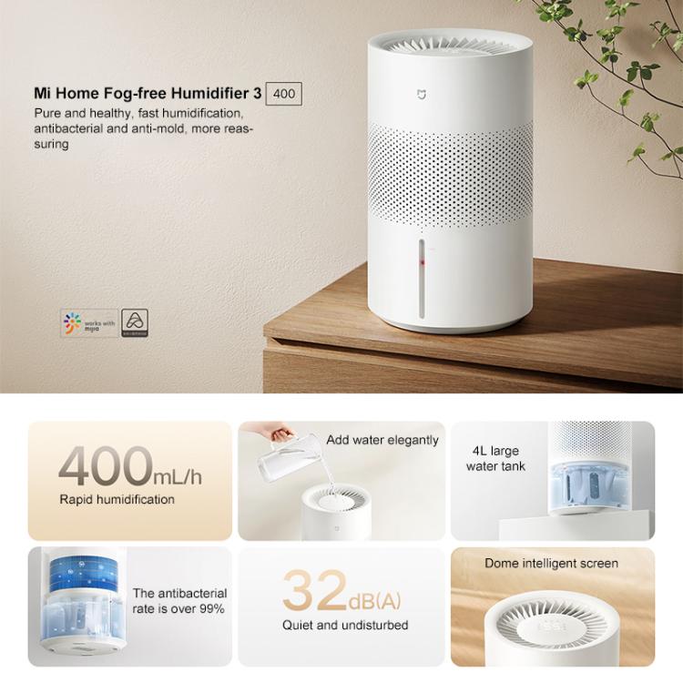 Umidificatore Xiaomi Mijia 4L antiappannamento 12V