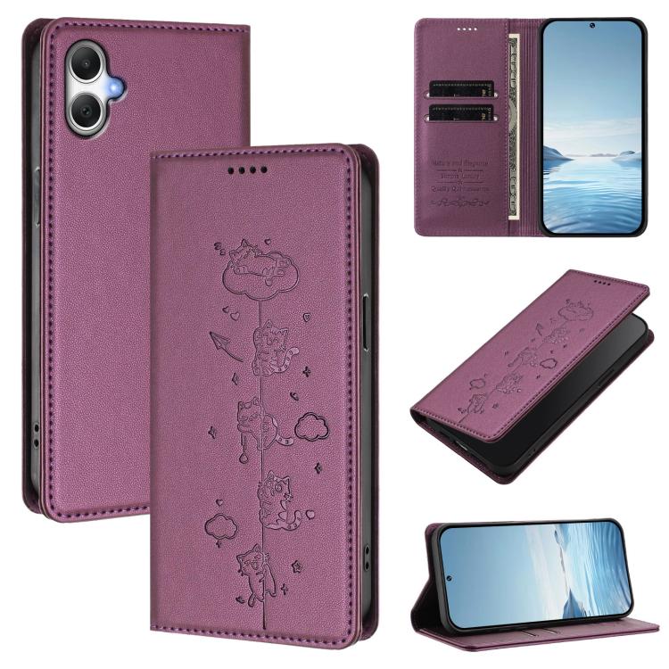 Custodia in ecopelle con protezione RFID per Samsung Galaxy A05 4G / M05 4G e