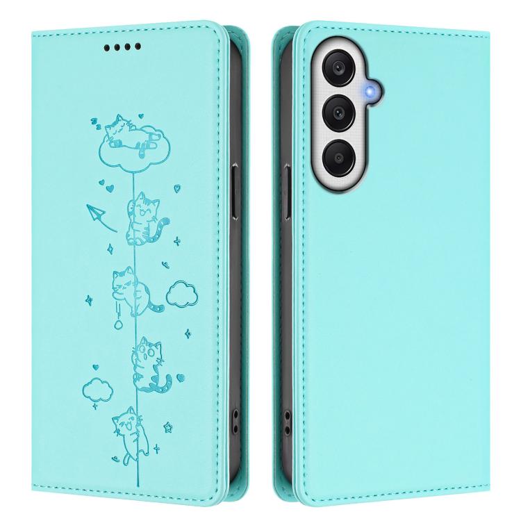Custodia in ecopelle con protezione RFID per Samsung Galaxy A05s 4G / F14 4G e