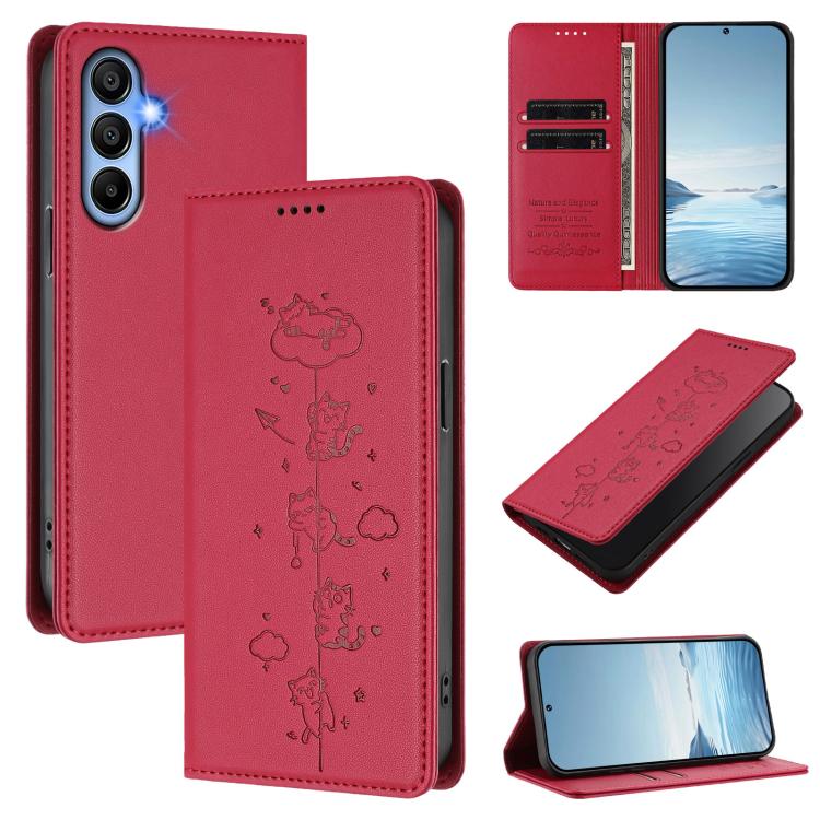 Custodia in ecopelle con protezione RFID per Samsung Galaxy A05s 4G / F14 4G e