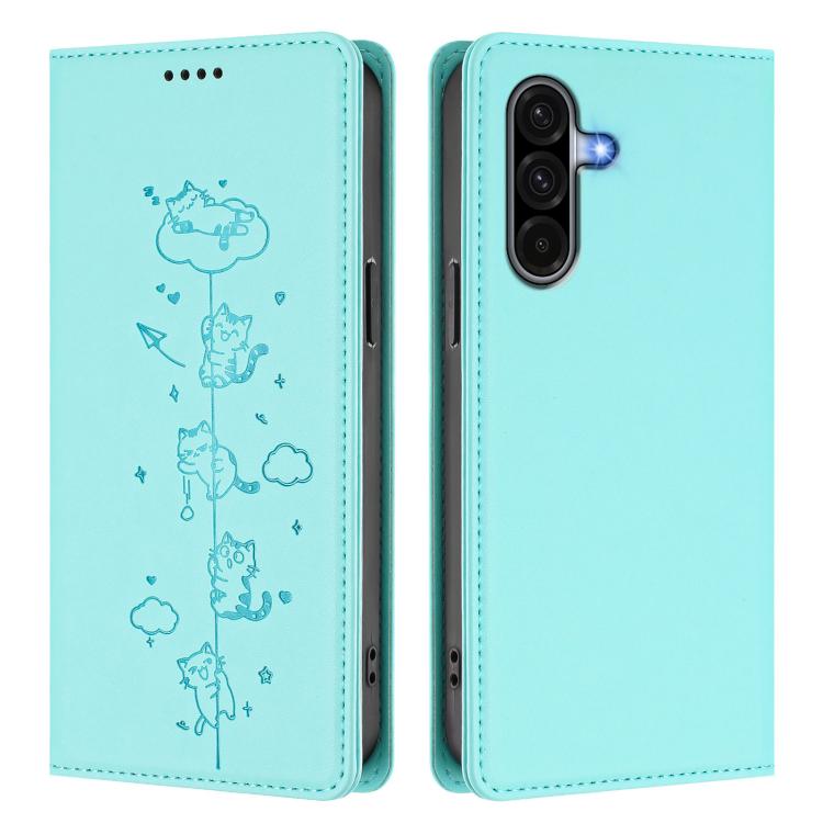 Custodia in ecopelle con protezione RFID per Samsung Galaxy A17 4G/5G e A07 4G