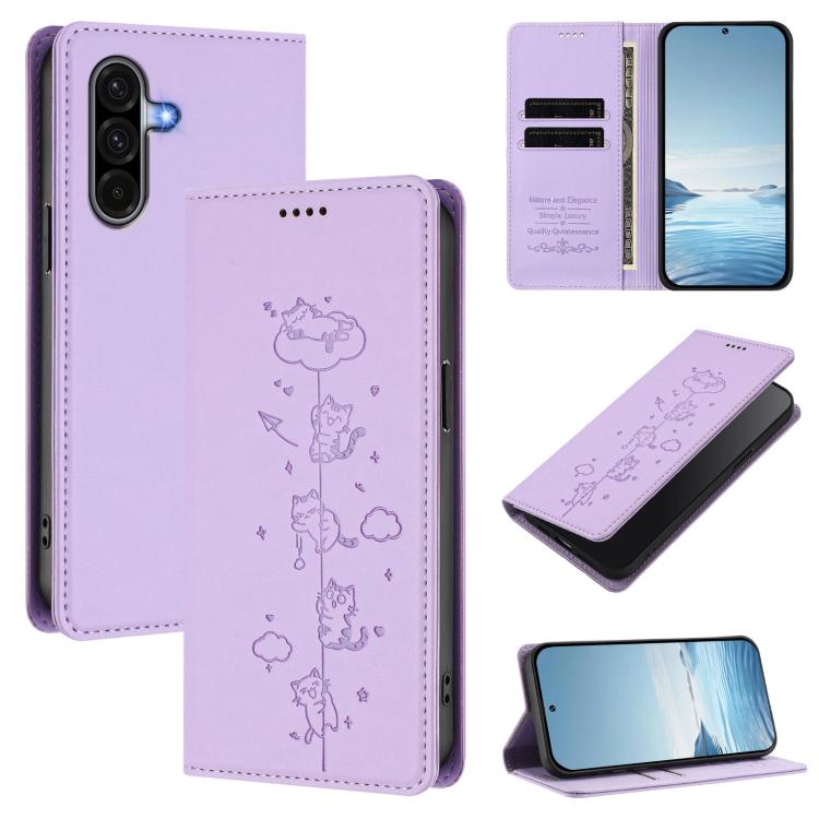 Custodia in ecopelle con protezione RFID per Samsung Galaxy A17 4G/5G e A07 4G