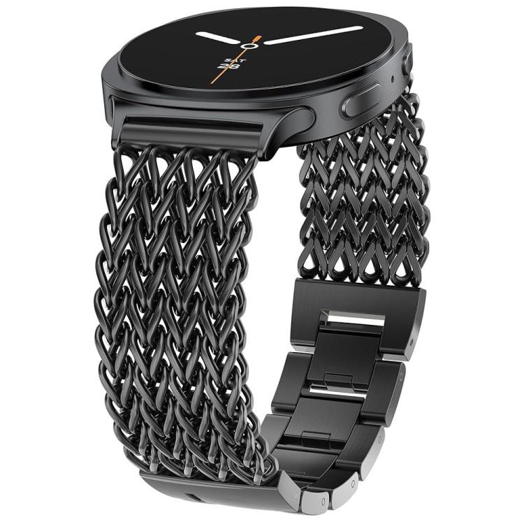Cinturino per orologio xDfind in acciaio inossidabile intrecciato a spina di pesce, For Samsung Galaxy Watch Ultra / Ultra 2025, For Samsung Galaxy Watch8 / Watch8 Classic