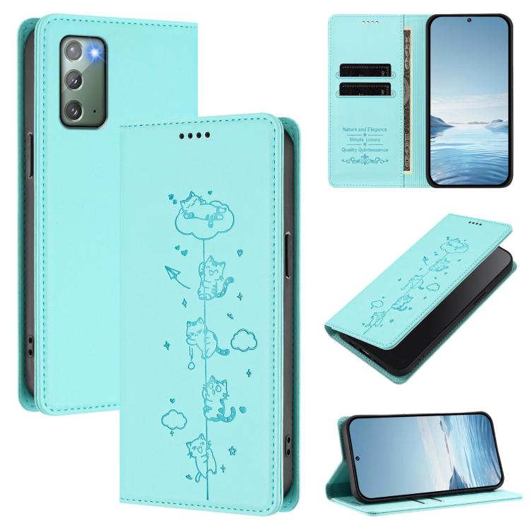 Custodia in ecopelle con protezione RFID per Samsung Galaxy Note20 Ultra e
