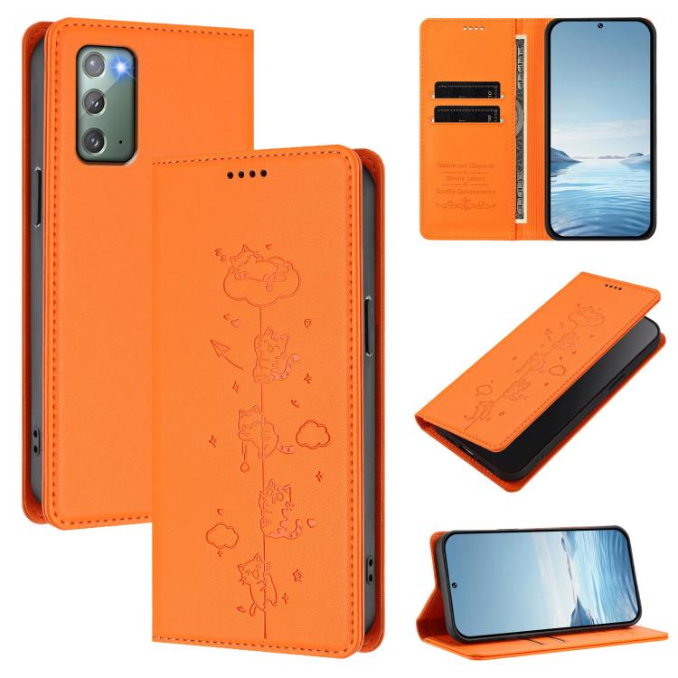 Custodia in ecopelle con protezione RFID per Samsung Galaxy Note20 Ultra e