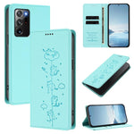 Custodia in ecopelle con protezione RFID per Samsung Galaxy Note20 Ultra e