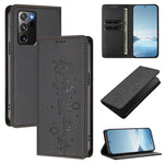 Custodia in ecopelle con protezione RFID per Samsung Galaxy Note20 Ultra e