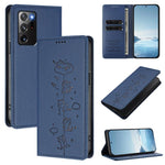 Custodia in ecopelle con protezione RFID per Samsung Galaxy Note20 Ultra e