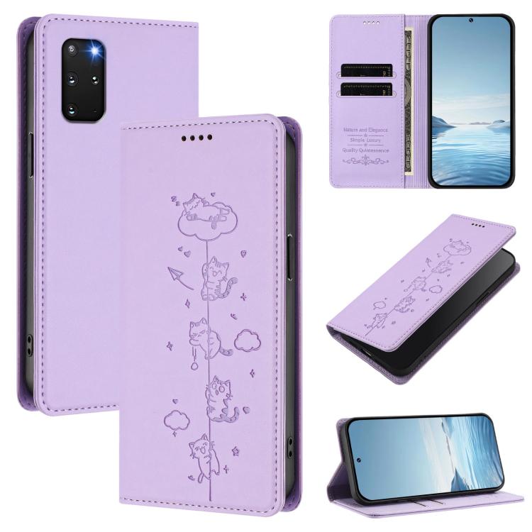 Custodia in ecopelle con protezione RFID per Samsung Galaxy S20+