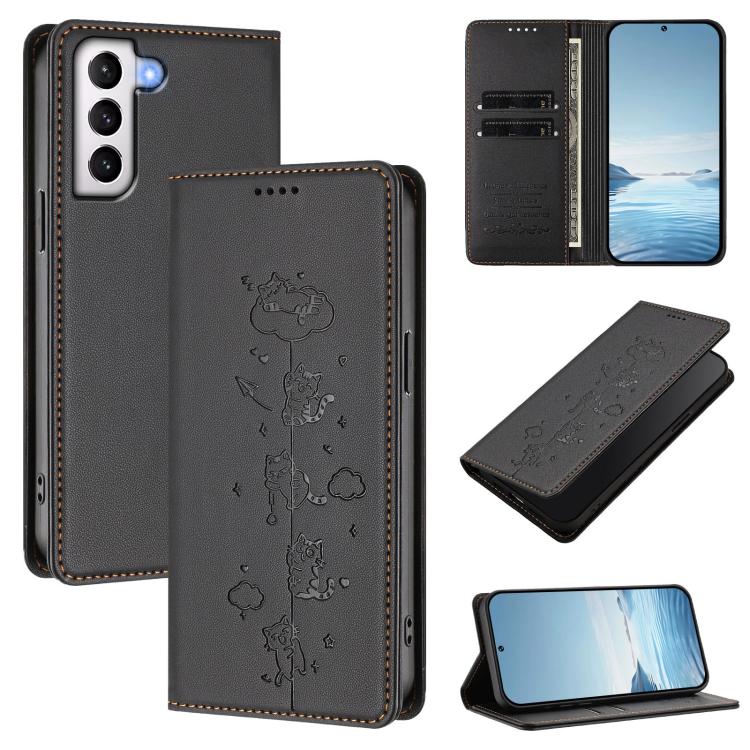 Custodia ecopelle con protezione RFID per Samsung Galaxy S21 FE 5G e Samsung