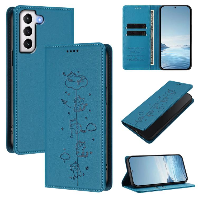 Custodia ecopelle con protezione RFID per Samsung Galaxy S21 FE 5G e Samsung
