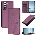 Custodia ecopelle con protezione RFID per Samsung Galaxy S21 FE 5G e Samsung